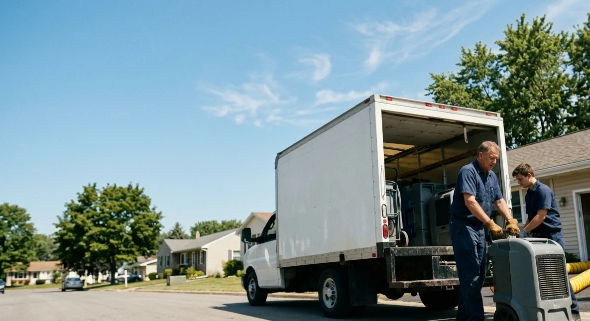 Water Damage Cleanup in Ellettsville, IN near me
